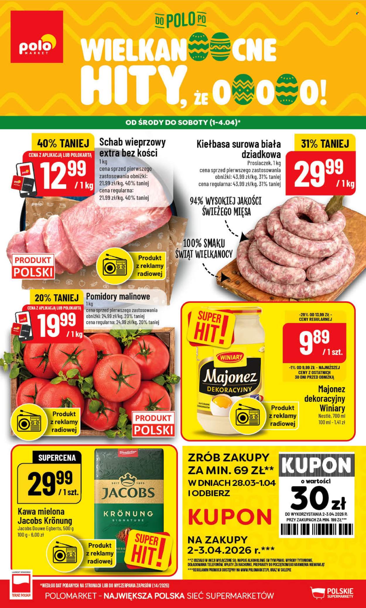 Gazetka Polomarket - 1.04.2026 - 4.04.2026. Strona 1