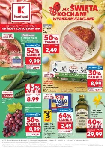 Gazetka Kaufland - 1.04.2026 - 8.04.2026.