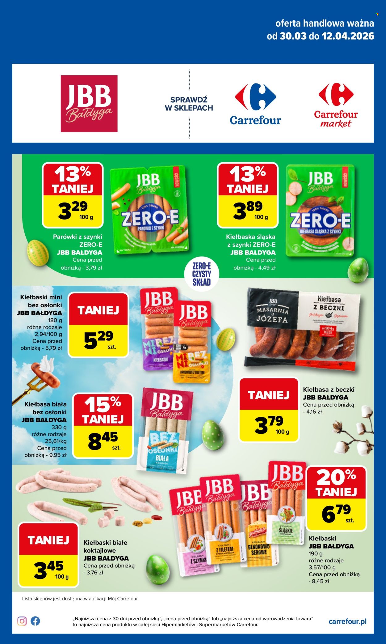 Gazetka Carrefour - 30.03.2026 - 12.04.2026. Strona 1