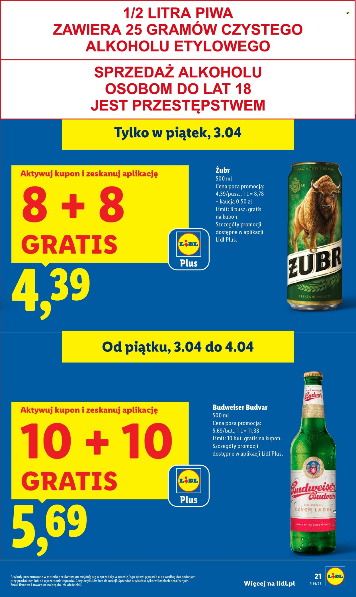 Gazetka Lidl - 2.04.2026 - 4.04.2026. Strona 21