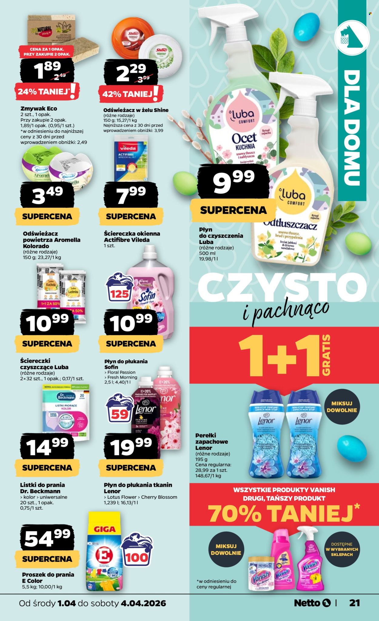 Gazetka Netto - 1.04.2026 - 4.04.2026. Strona 21