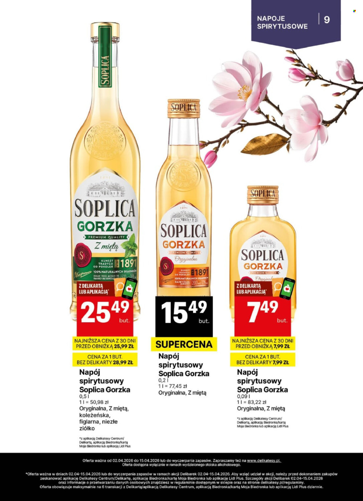 Gazetka Delikatesy Centrum - 2.04.2026 - 15.04.2026. Strona 9