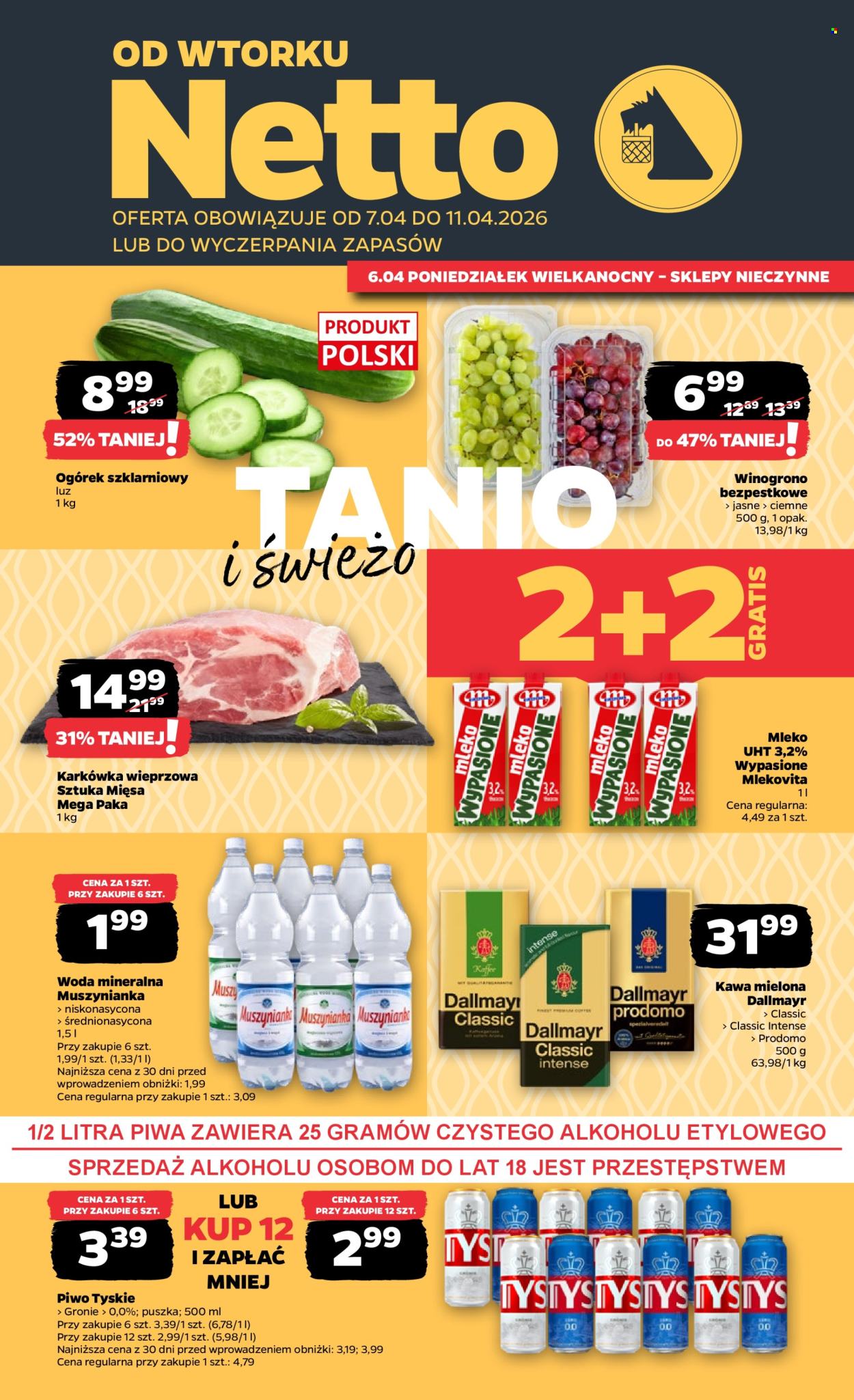 Gazetka Netto - 7.04.2026 - 11.04.2026. Strona 1