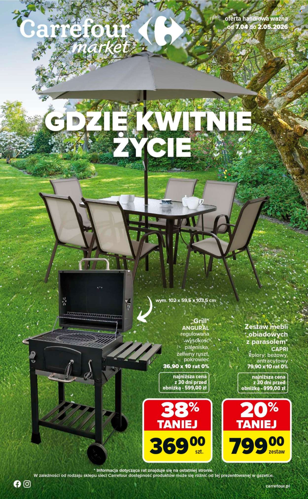 Gazetka Carrefour Market - 7.04.2026 - 2.05.2026. Strona 1