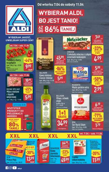 Gazetka ALDI - 7.04.2026 - 11.04.2026.
