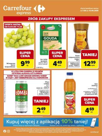 Gazetka Carrefour Express - 7.04.2026 - 13.04.2026.