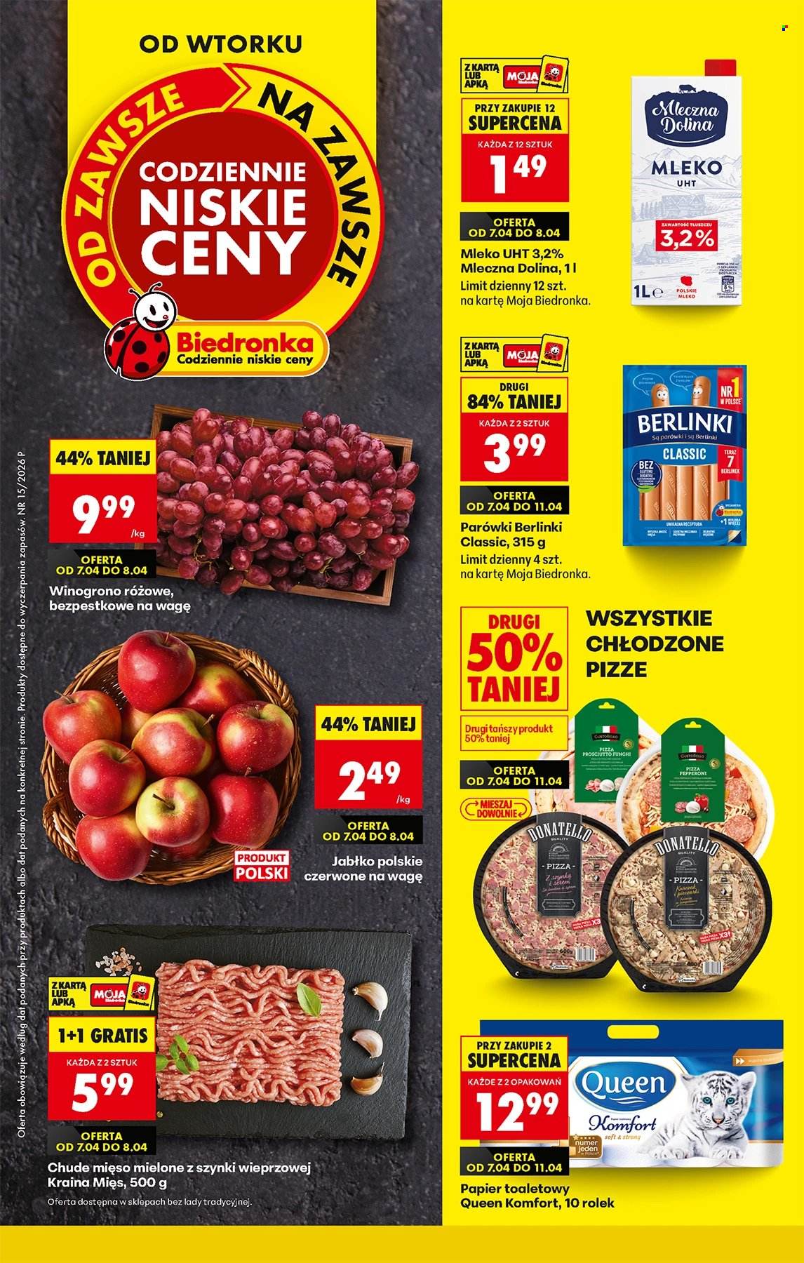 Gazetka Biedronka - 7.04.2026 - 11.04.2026. Strona 1