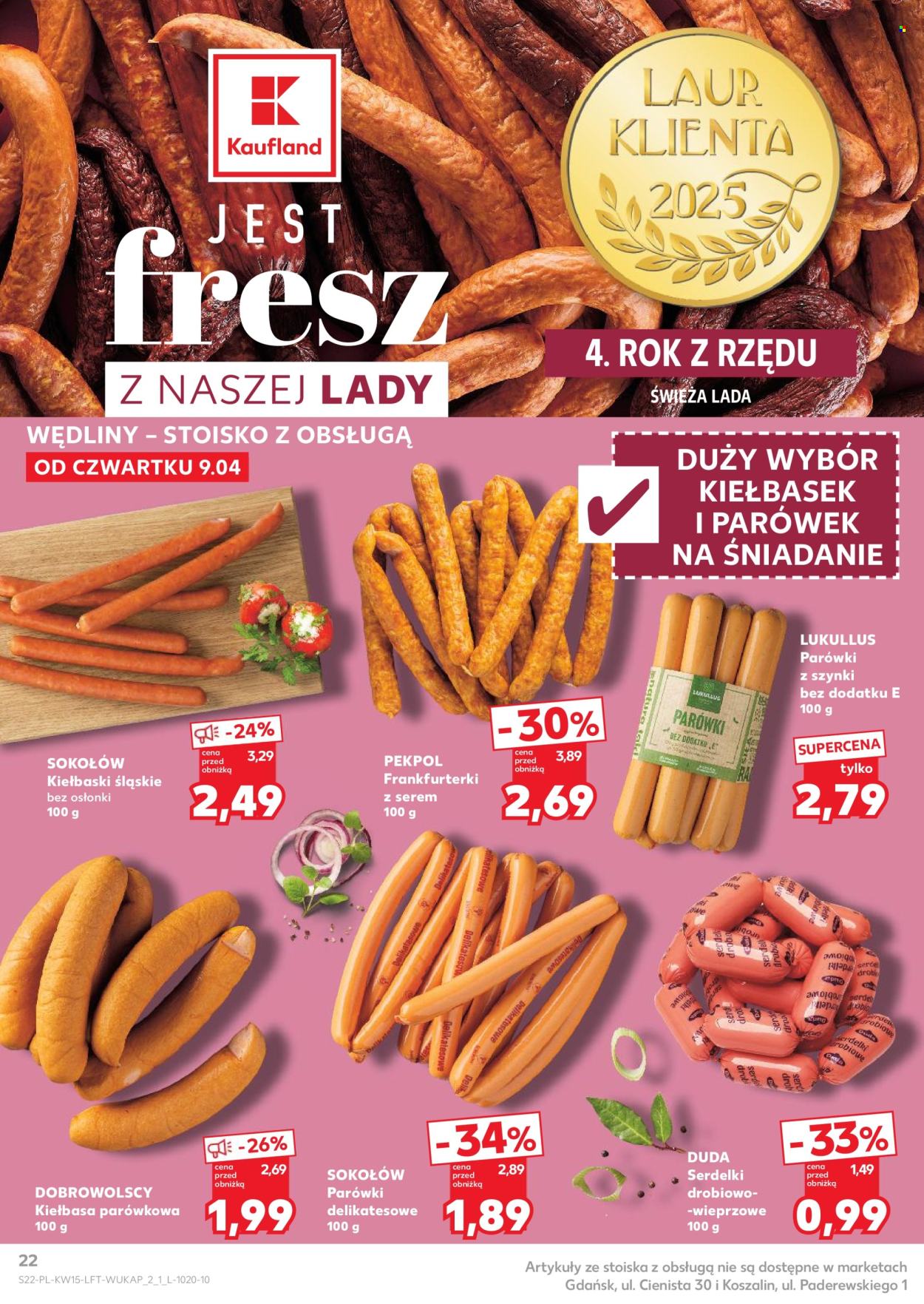 Gazetka Kaufland - 9.04.2026 - 15.04.2026. Strona 22