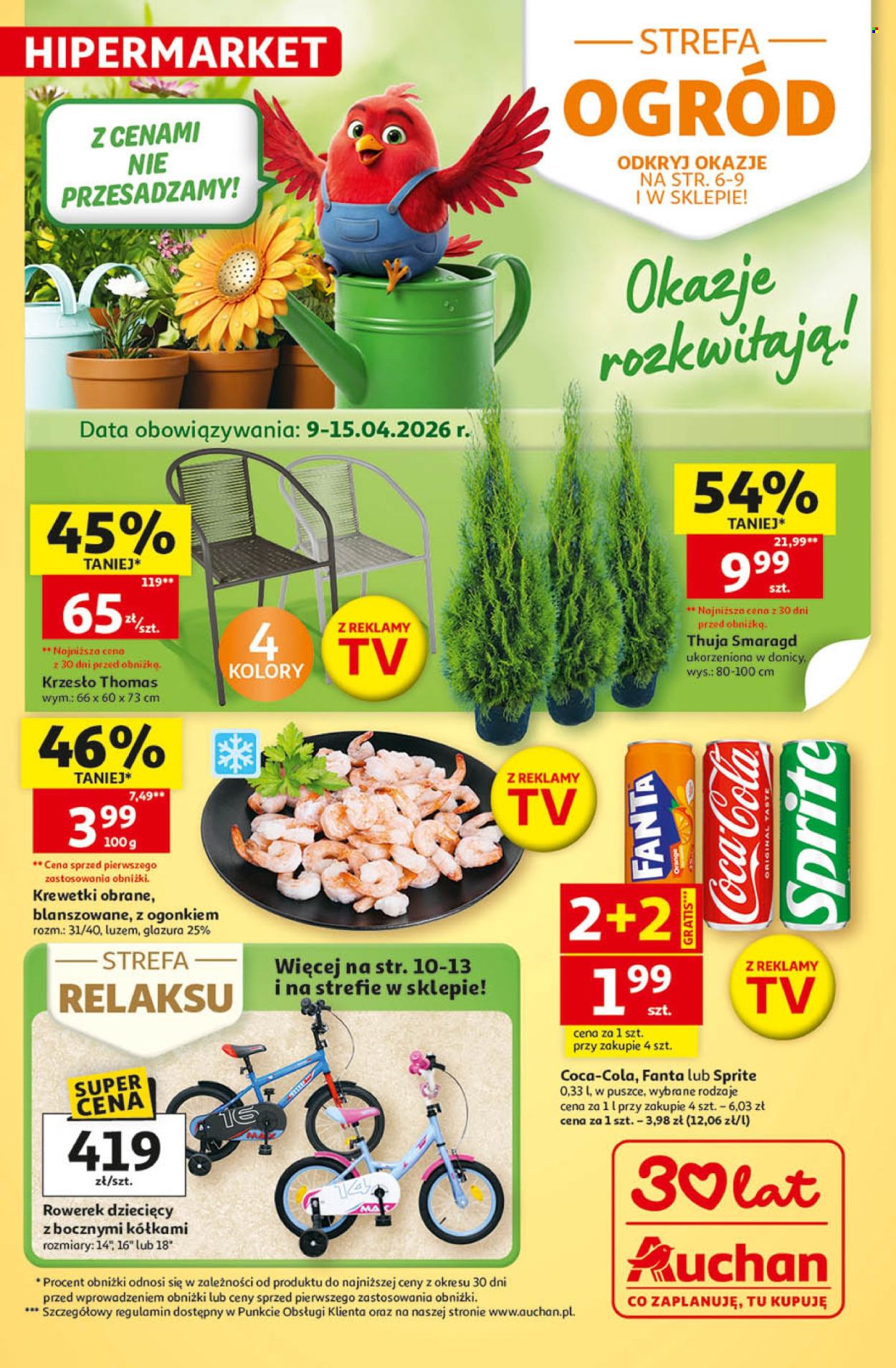Gazetka Auchan - 9.04.2026 - 15.04.2026. Strona 1