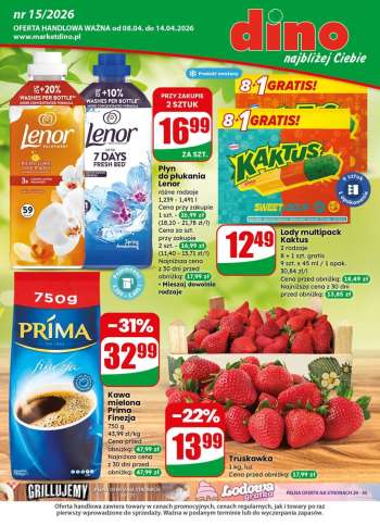 Gazetka Dino - 8.04.2026 - 14.04.2026.
