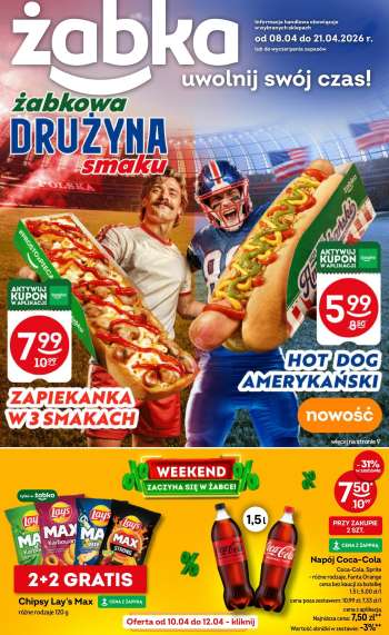 Gazetka Żabka - 8.04.2026 - 21.04.2026.