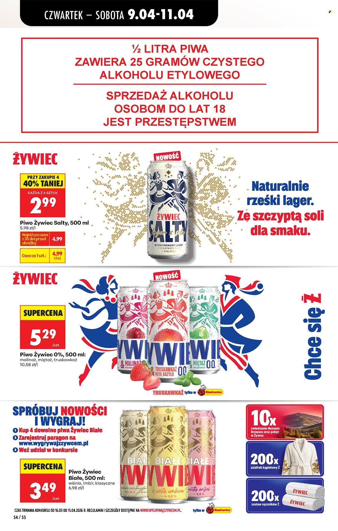Gazetka Biedronka - 9.04.2026 - 15.04.2026. Strona 54