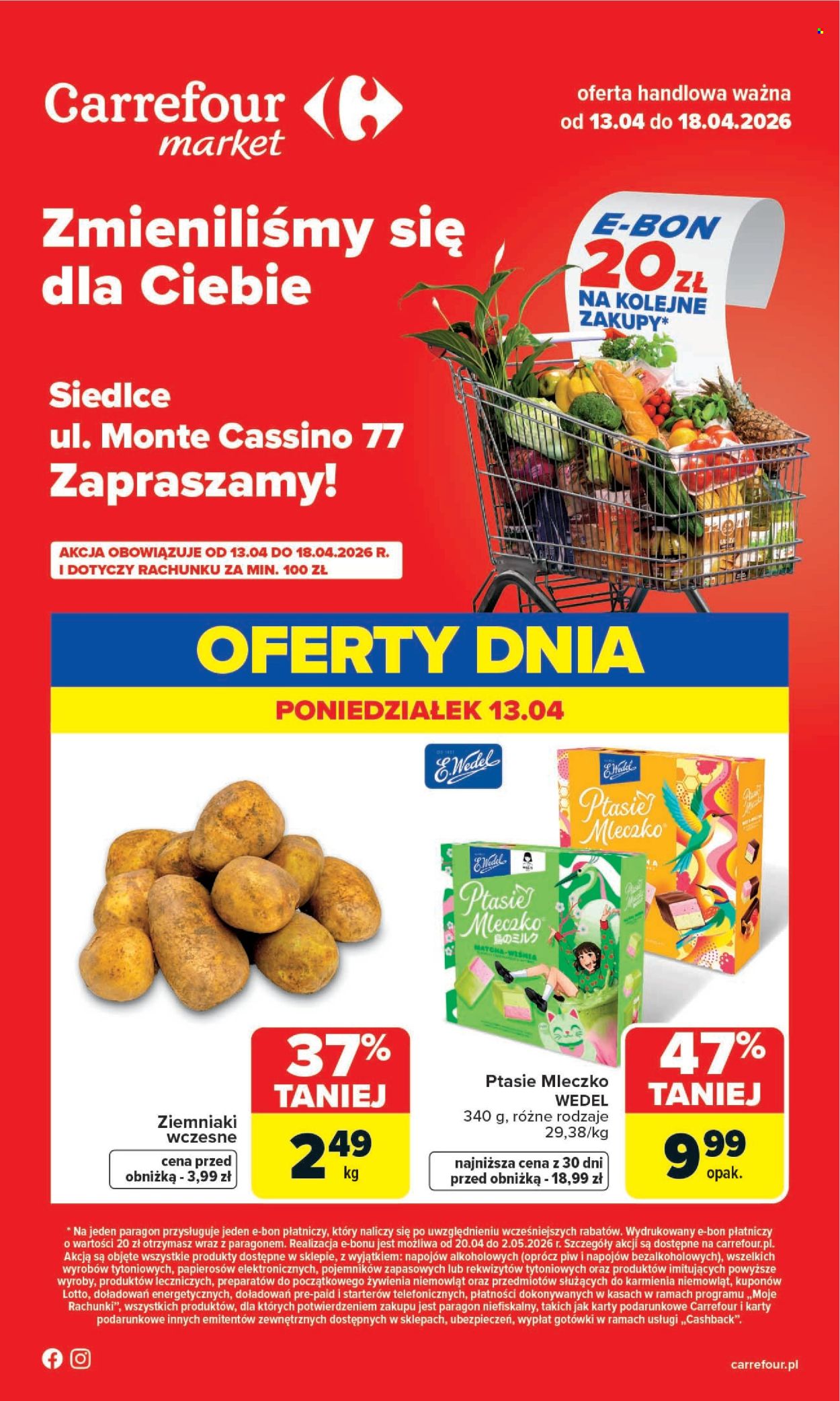 Gazetka Carrefour Market - 13.04.2026 - 18.04.2026. Strona 1
