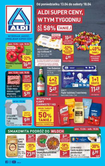 Gazetka ALDI - 13.04.2026 - 18.04.2026.