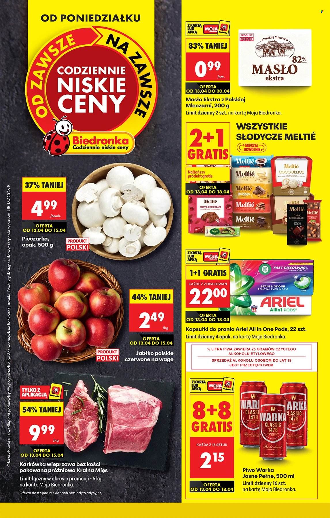 Gazetka Biedronka - 13.04.2026 - 18.04.2026. Strona 1