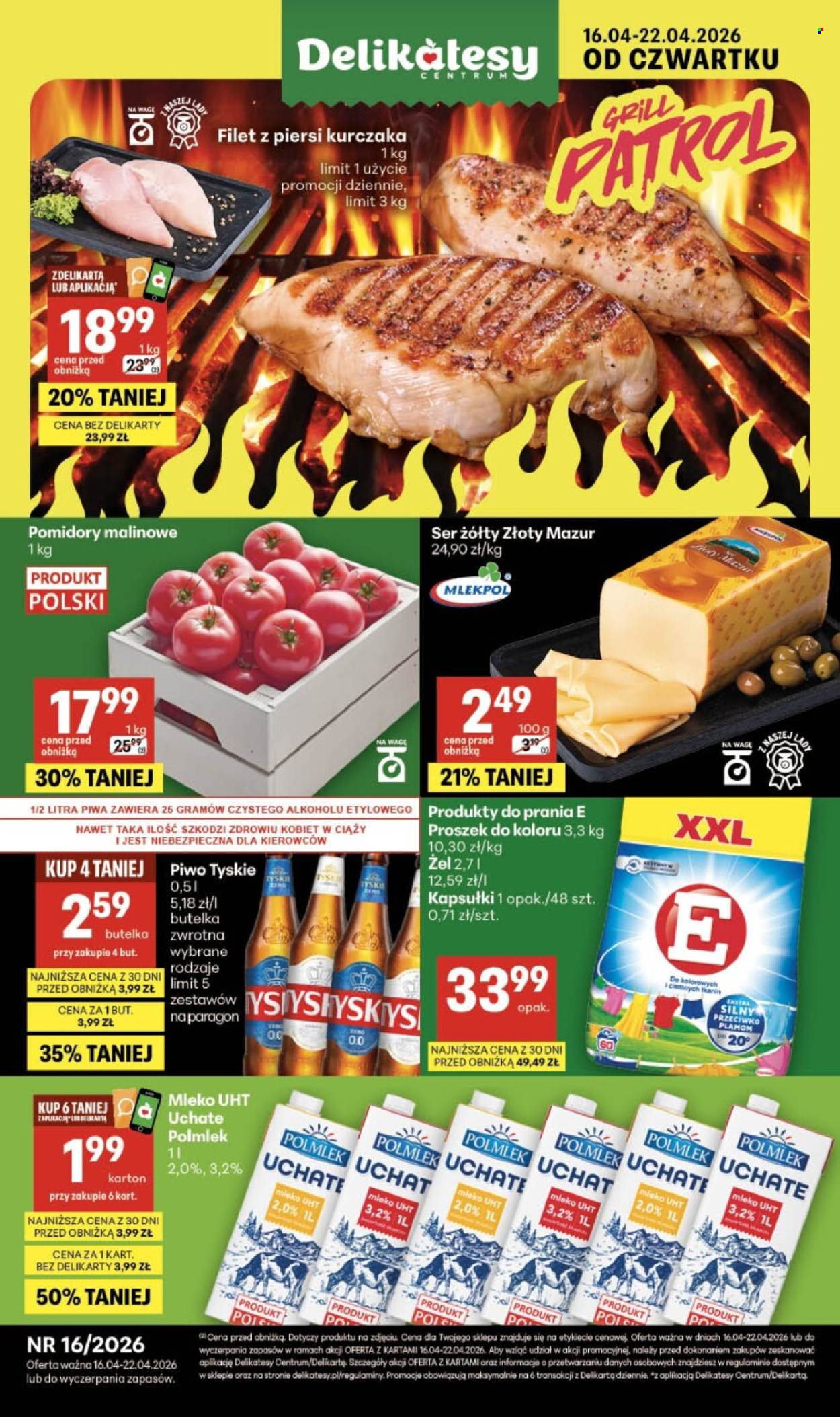 Gazetka Delikatesy Centrum - 16.04.2026 - 22.04.2026. Strona 1