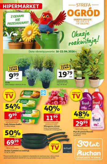 Gazetka Auchan - 16.04.2026 - 22.04.2026.