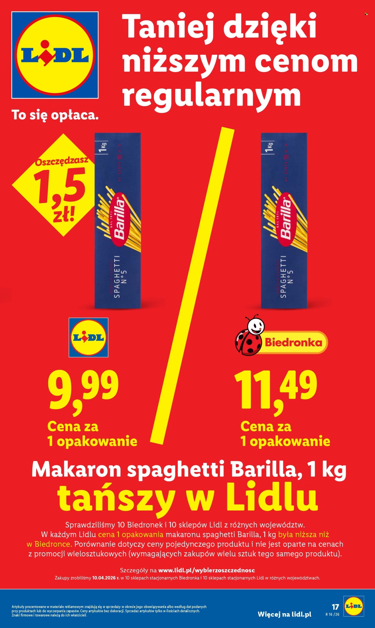 Gazetka Lidl - 16.04.2026 - 18.04.2026. Strona 17