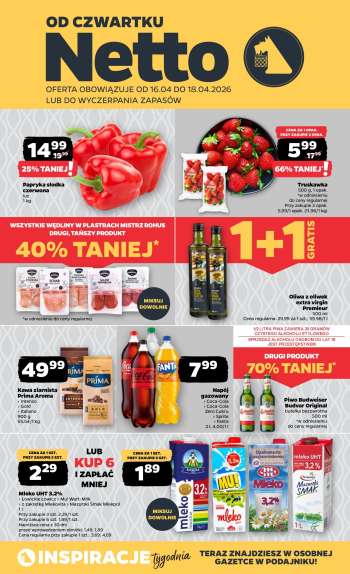 Gazetka Netto - 16.04.2026 - 18.04.2026.