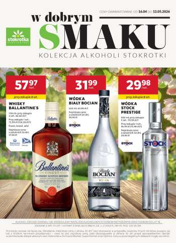 Gazetka Stokrotka Supermarket - 16.04.2026 - 13.05.2026.