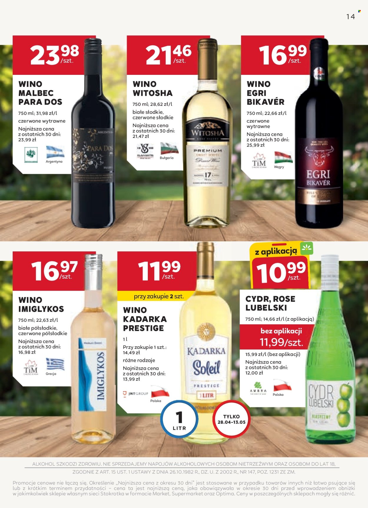 Gazetka Stokrotka Supermarket - 16.04.2026 - 13.05.2026. Strona 14
