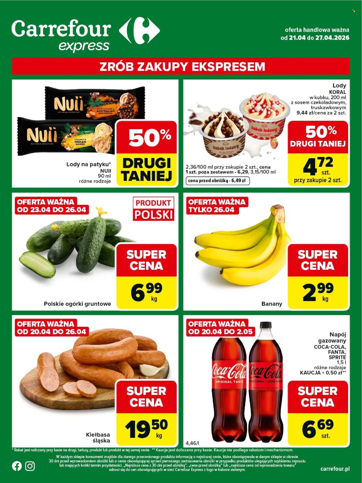 Gazetka Carrefour Express - 21.04.2026 - 27.04.2026. Strona 1