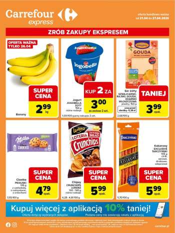 Gazetka Carrefour Express - 21.04.2026 - 27.04.2026.