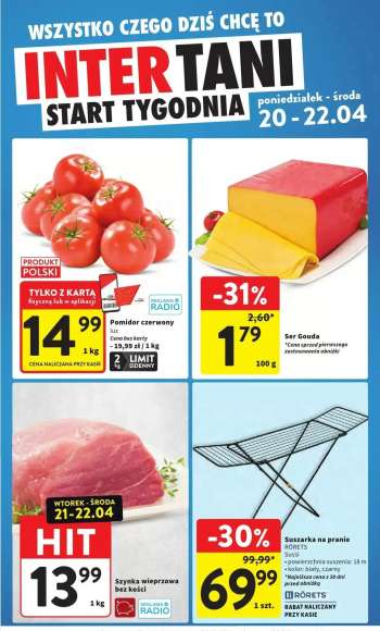 Gazetka Intermarché - 20.04.2026 - 22.04.2026.