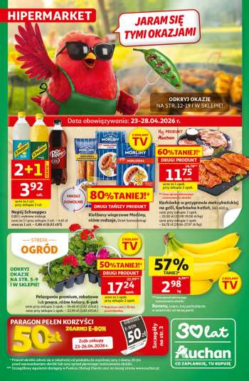 Gazetka Auchan - 23.04.2026 - 28.04.2026.