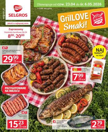 Gazetka Selgros - 23.04.2026 - 6.05.2026.