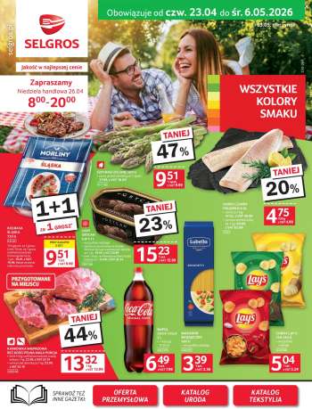 Gazetka Selgros - 23.04.2026 - 6.05.2026.