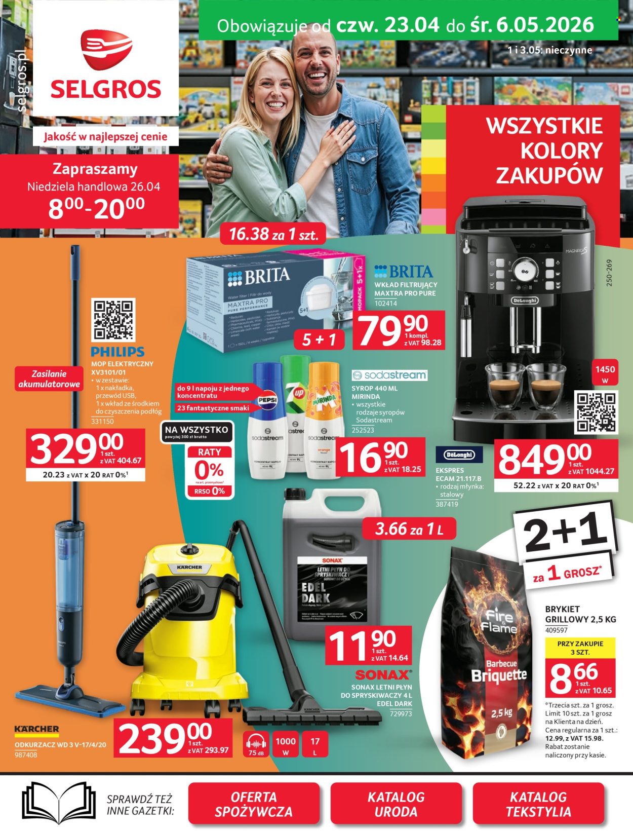 Gazetka Selgros - 23.04.2026 - 6.05.2026. Strona 1