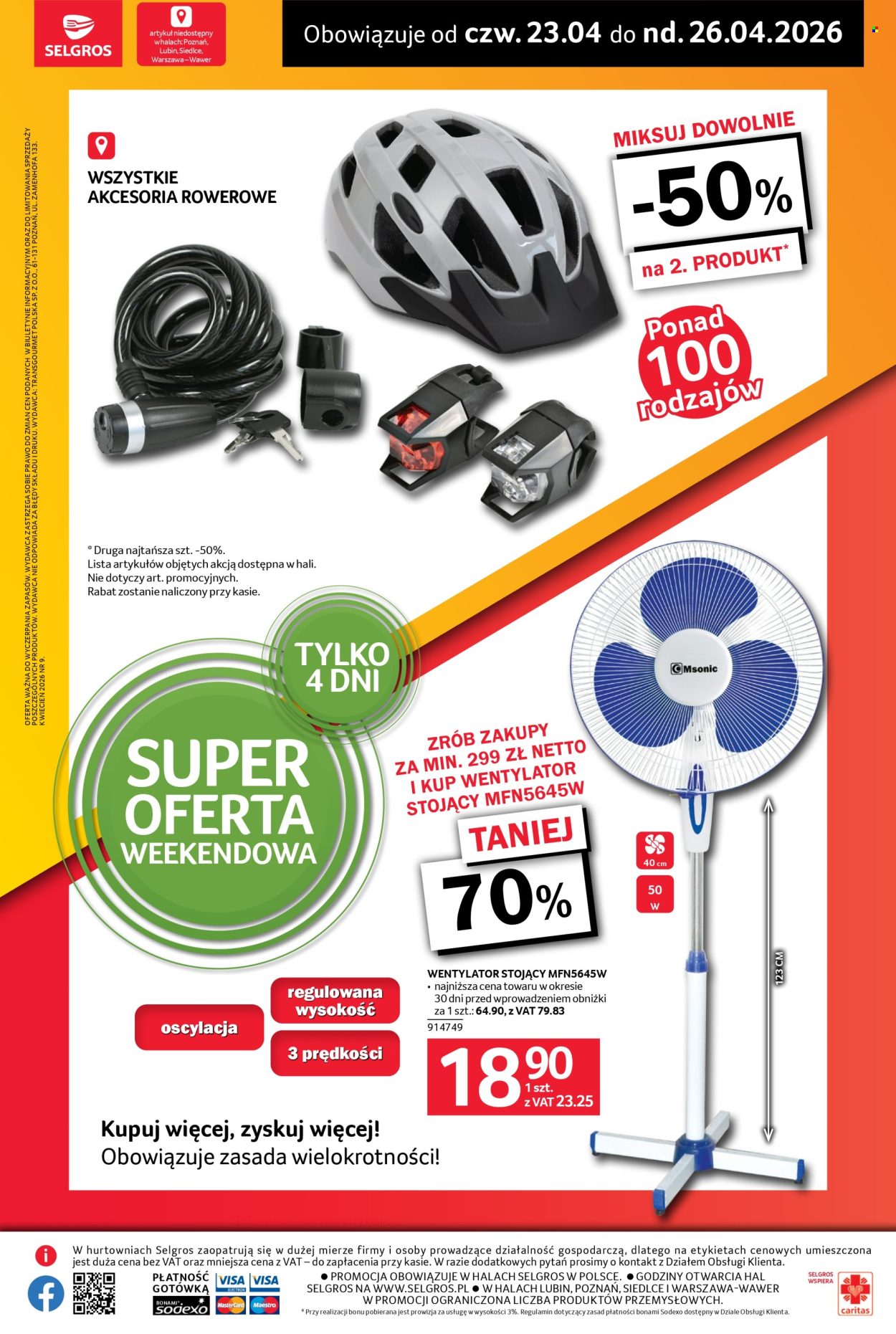 Gazetka Selgros - 23.04.2026 - 26.04.2026. Strona 2