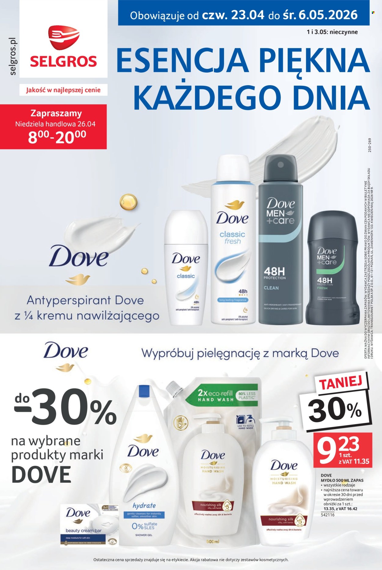 Gazetka Selgros - 23.04.2026 - 6.05.2026. Strona 1