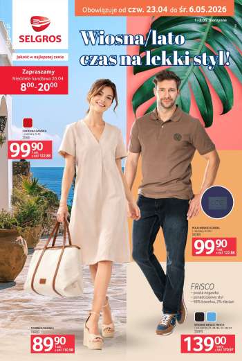 Gazetka Selgros - 23.04.2026 - 6.05.2026.