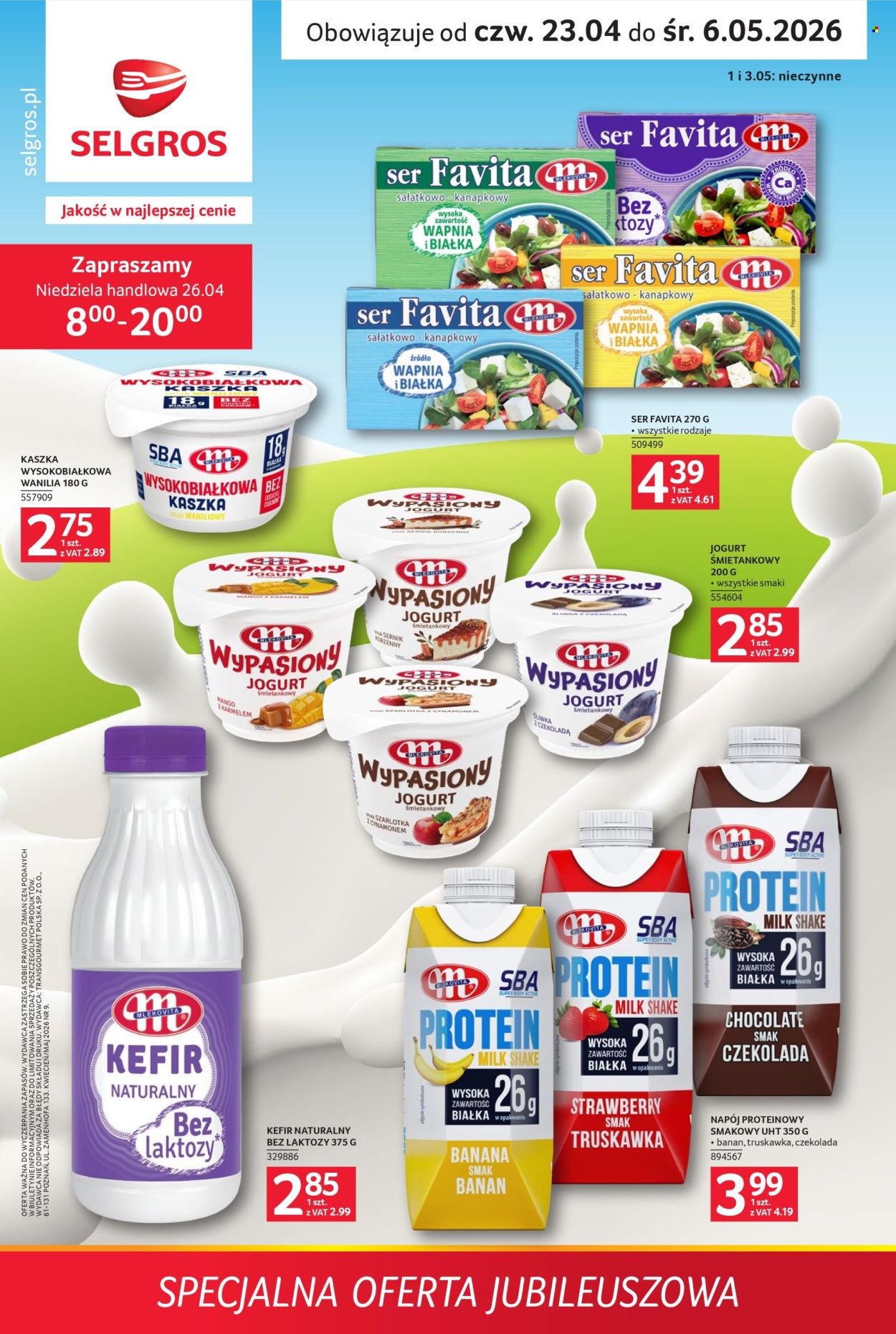 Gazetka Selgros - 23.04.2026 - 6.05.2026. Strona 1