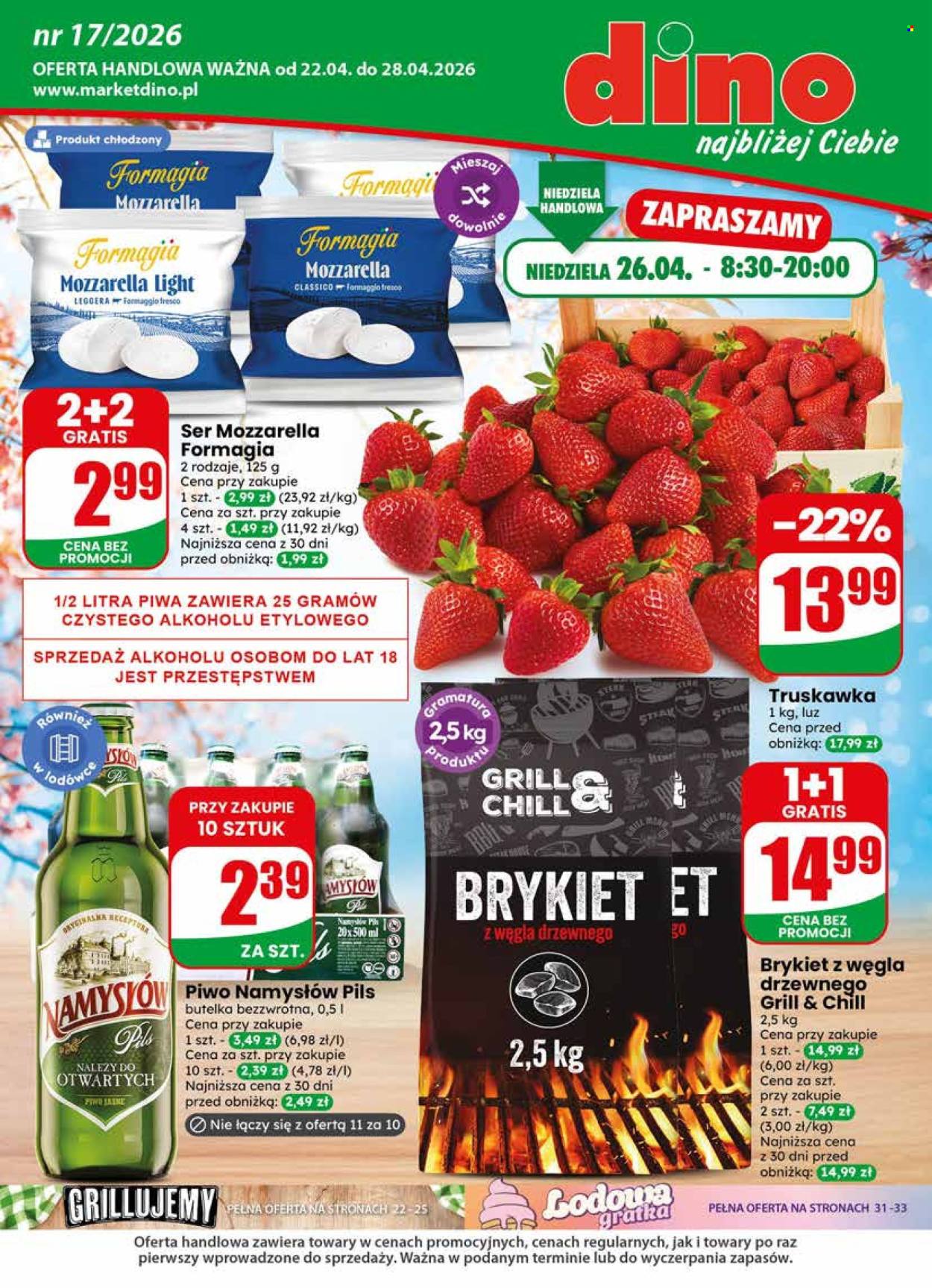 Gazetka Dino - 22.04.2026 - 28.04.2026. Strona 1