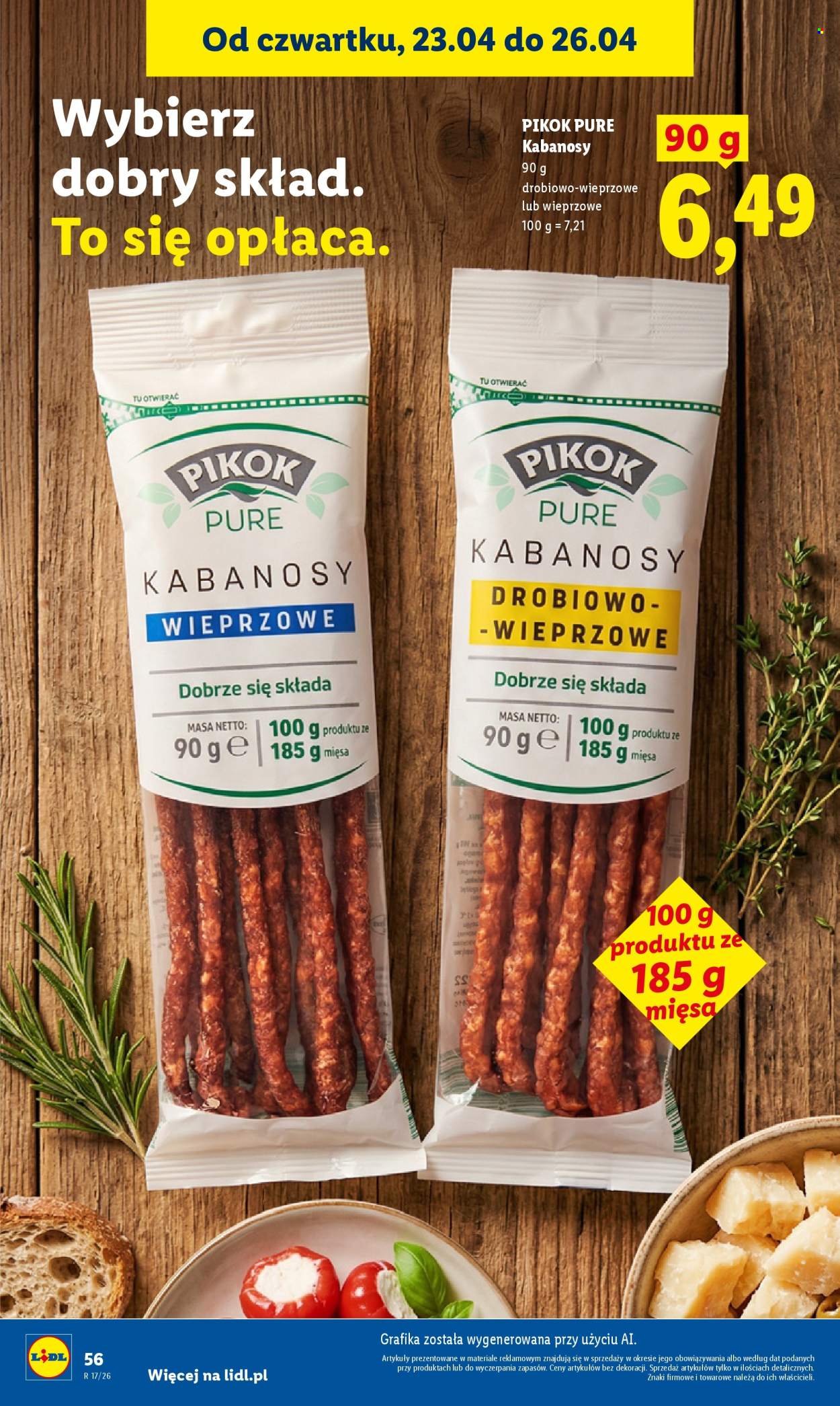 Gazetka Lidl - 23.04.2026 - 26.04.2026. Strona 56