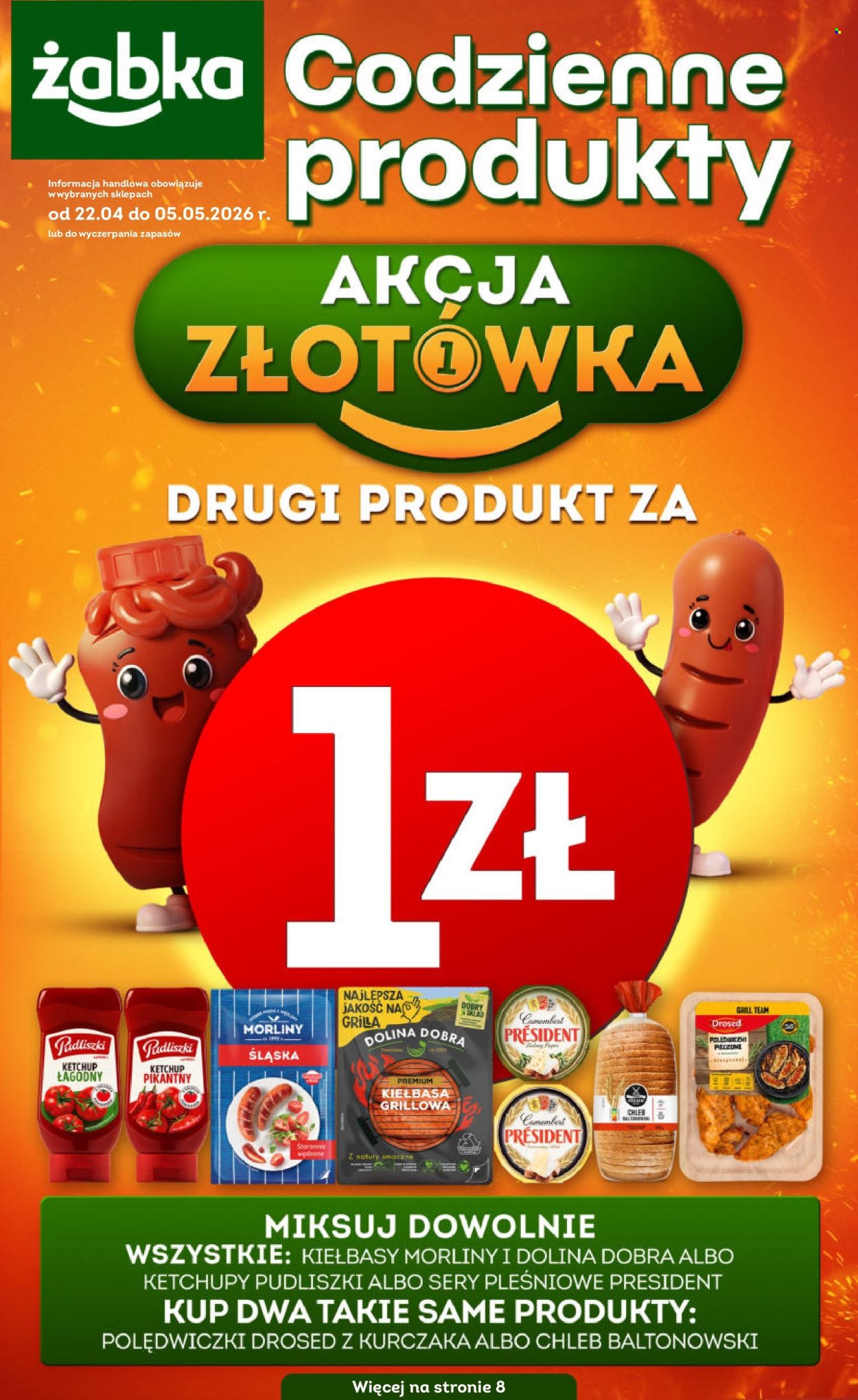 Gazetka Żabka - 22.04.2026 - 5.05.2026. Strona 1