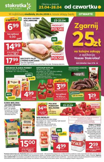 Gazetka Stokrotka Market - 23.04.2026 - 28.04.2026.