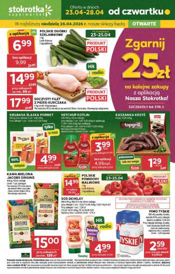 Gazetka Stokrotka Supermarket - 23.04.2026 - 28.04.2026.
