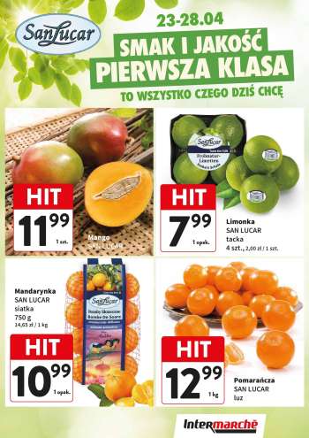 Gazetka Intermarché - 23.04.2026 - 28.04.2026.