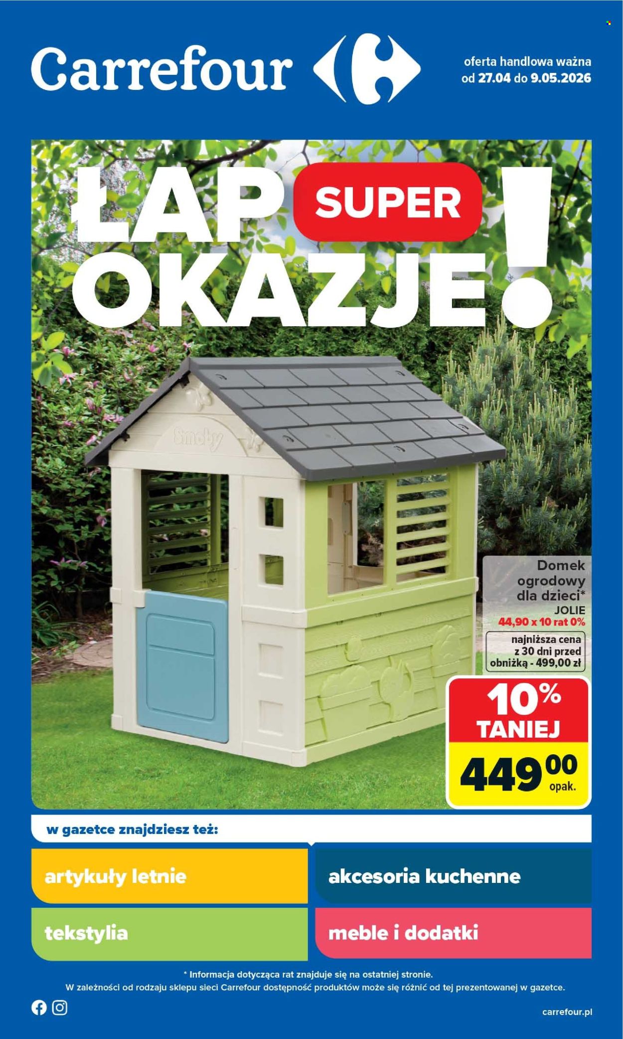 Gazetka Carrefour - 27.04.2026 - 9.05.2026. Strona 1