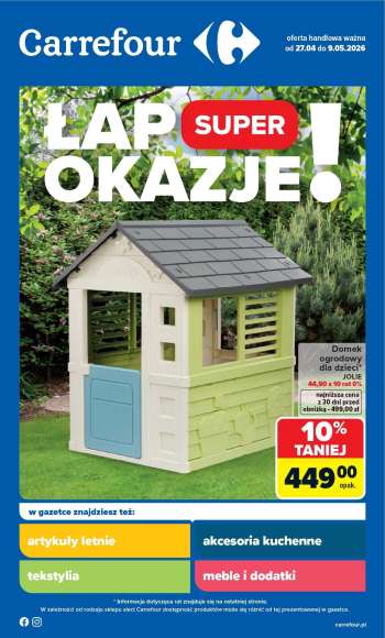 Gazetka Carrefour - 27.04.2026 - 9.05.2026.