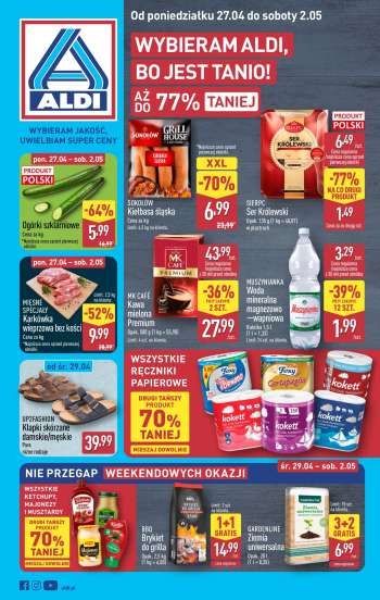 Gazetka ALDI - 27.04.2026 - 2.05.2026.