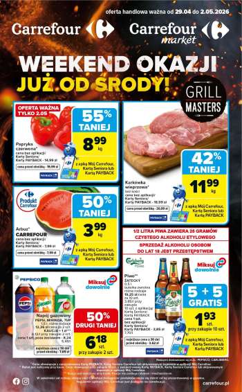 Gazetka Carrefour - 29.04.2026 - 2.05.2026.