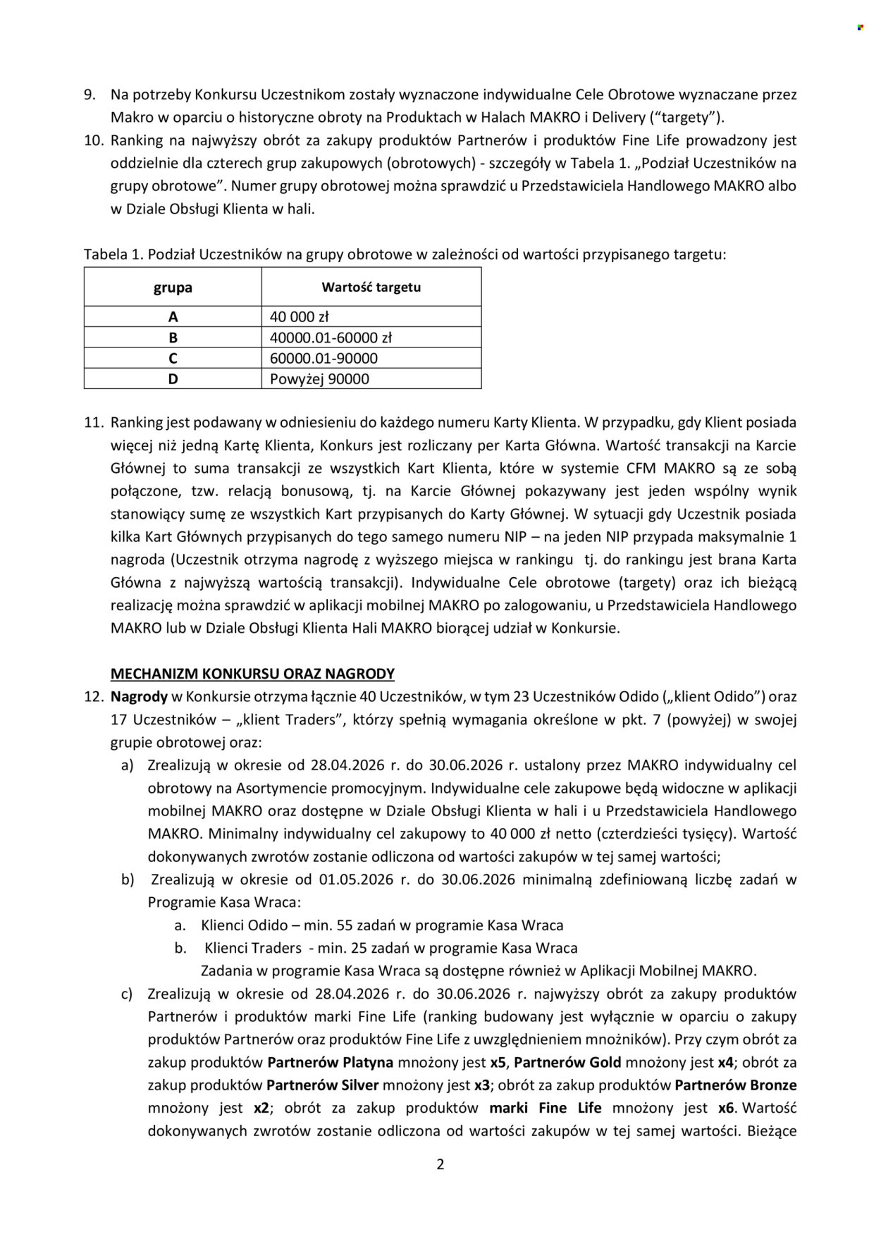 Gazetka Makro - 28.04.2026 - 30.06.2026. Strona 2