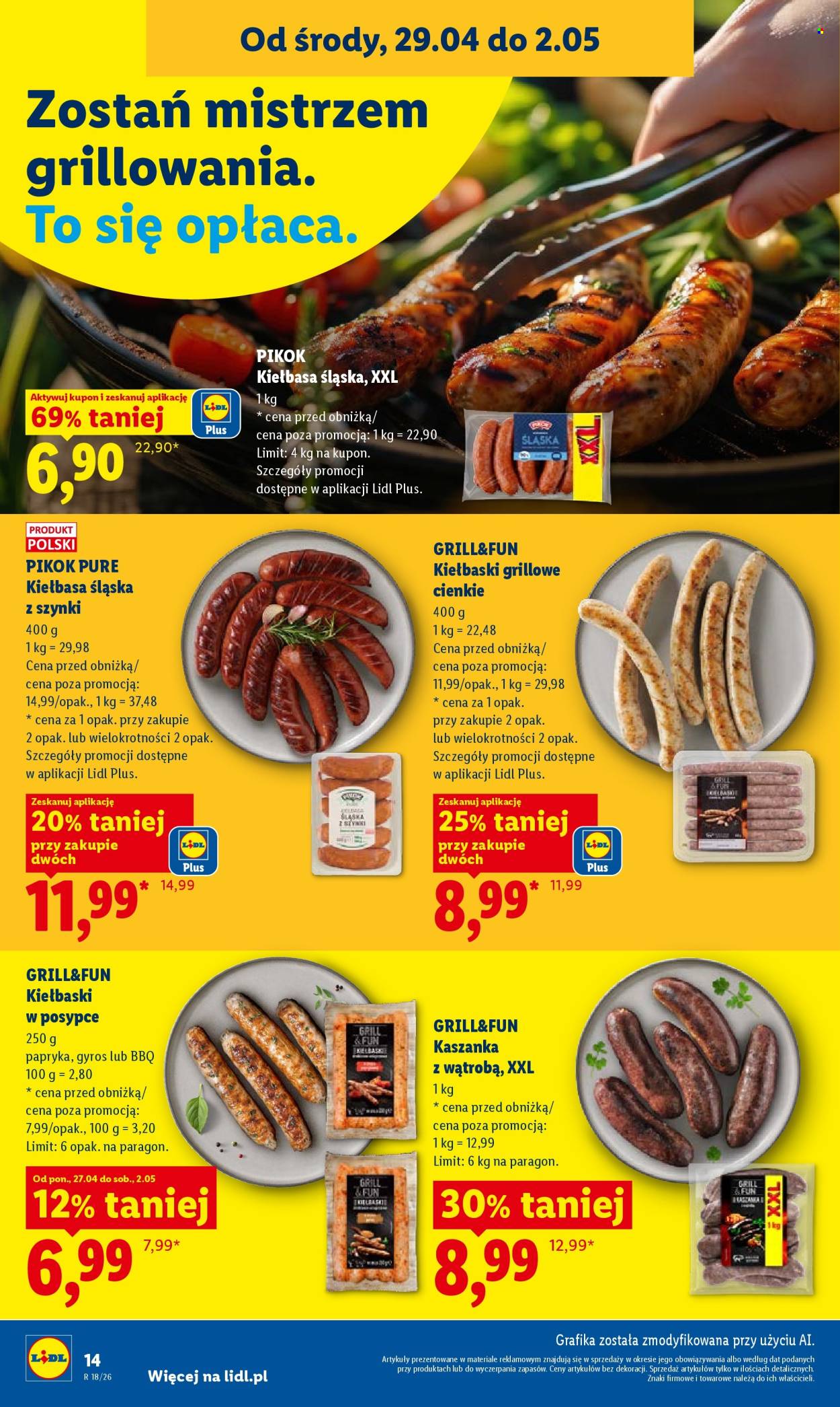 Gazetka Lidl - 29.04.2026 - 2.05.2026. Strona 14
