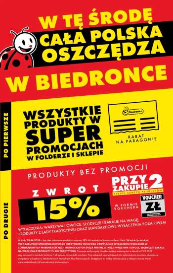 Gazetka Biedronka - 29.04.2026 - 29.04.2026.