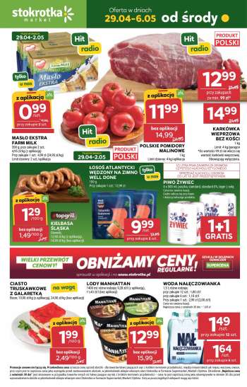 Gazetka Stokrotka Market - 29.04.2026 - 6.05.2026.